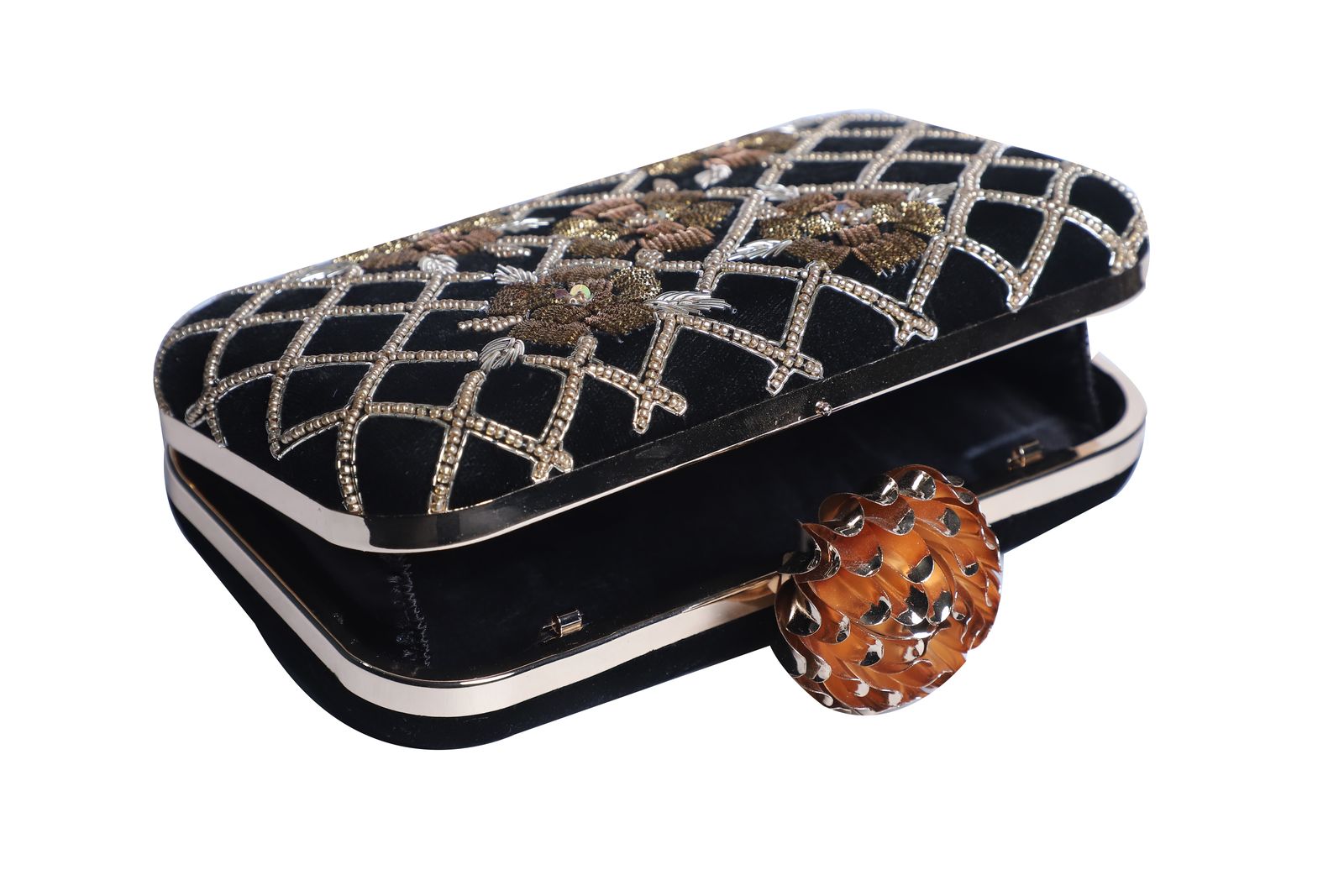Swisni Embroidered Clutches - SWIS-294 - Detail View 2