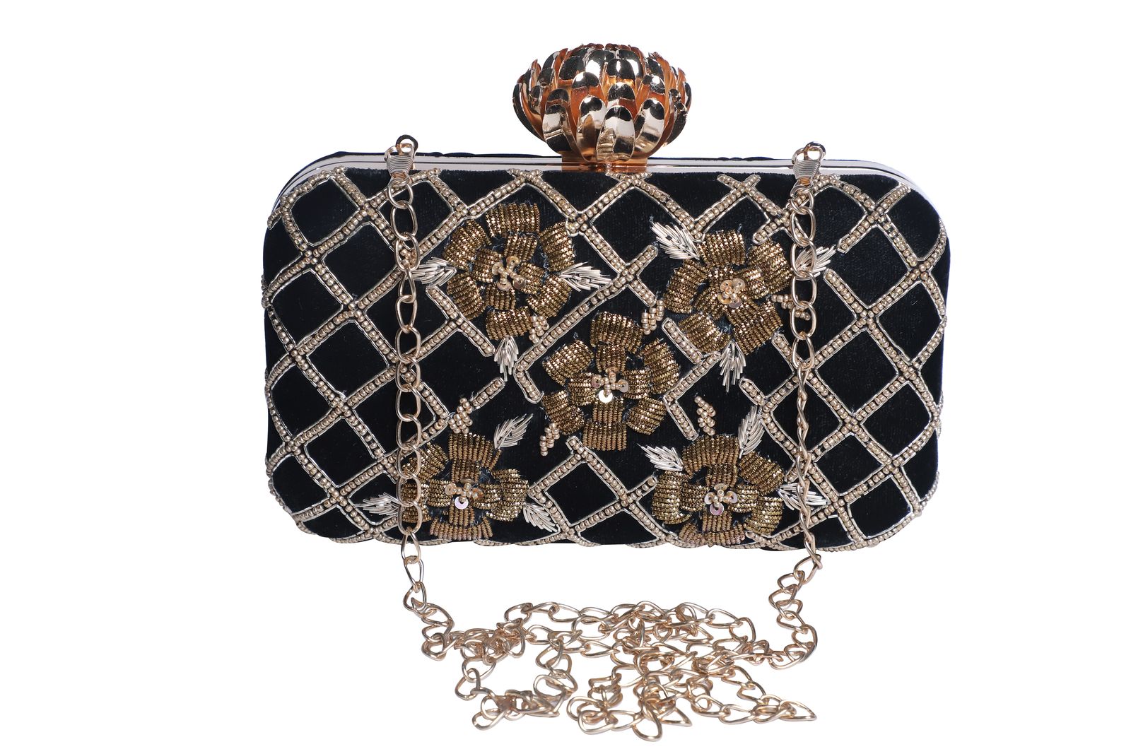 Swisni Embroidered Clutches - SWIS-294 - Detail View 3