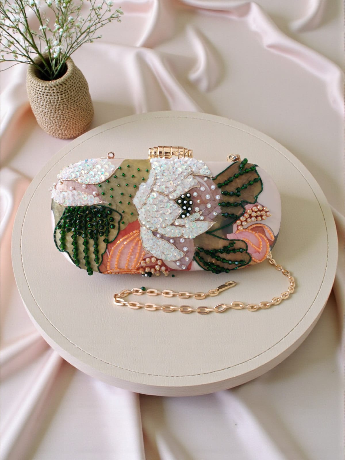 Swisni Embroidered Clutches - SWIS-3273 - Detail View 6