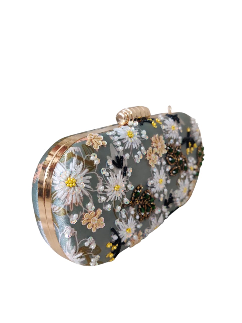 Swisni Embroidered Clutches - SWIS-3322 - Detail View 2