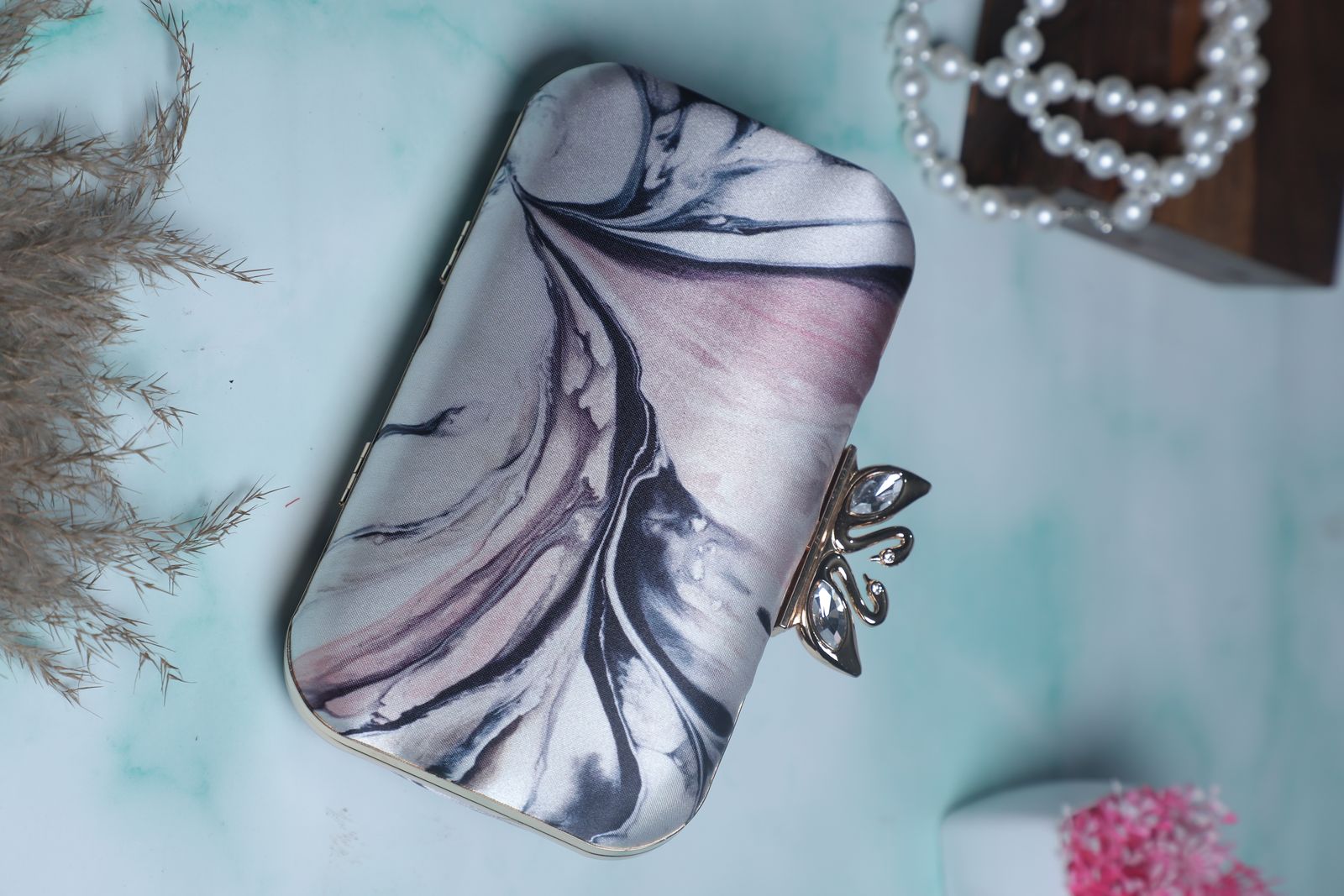 Swisni Printed Clutches - SWIS-336 - Detail View 5