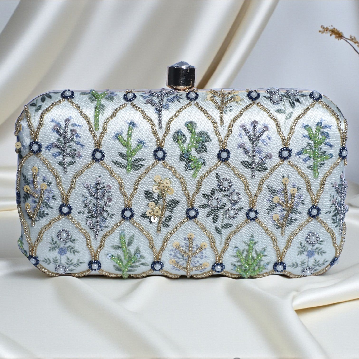 Swisni Embroidered Clutches - SWIS-344 - Detail View 6