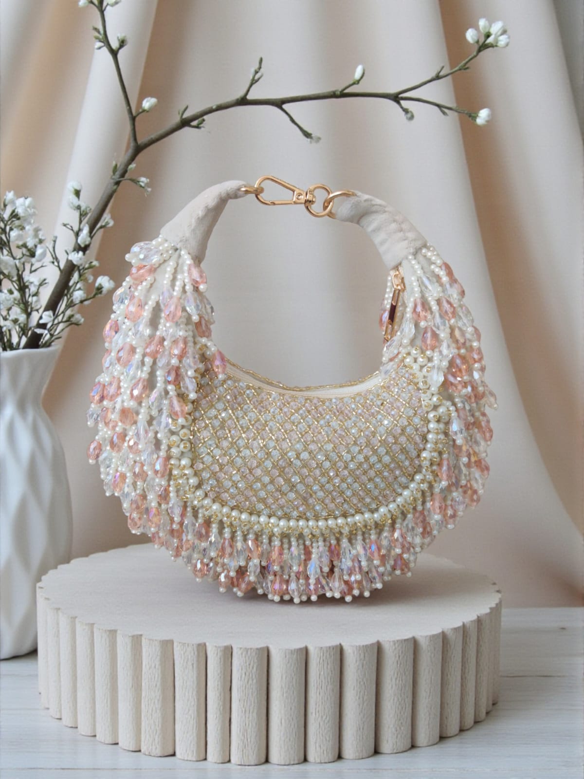 Swisni Moon Clutch - SWIS-3765 - Creative View
