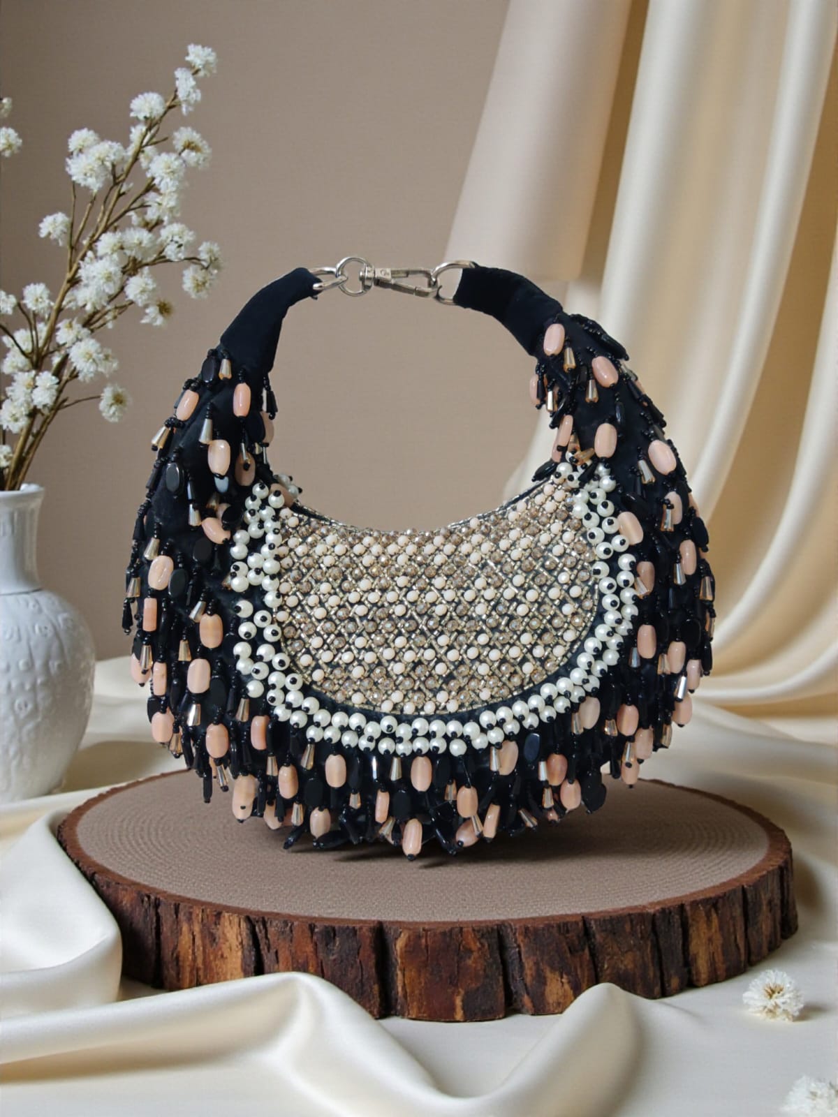 Swisni Moon Clutch - SWIS-3768 - Creative View