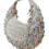 Swisni Chic Moon-Shaped Evening Clutch Bag | SWIS-3769