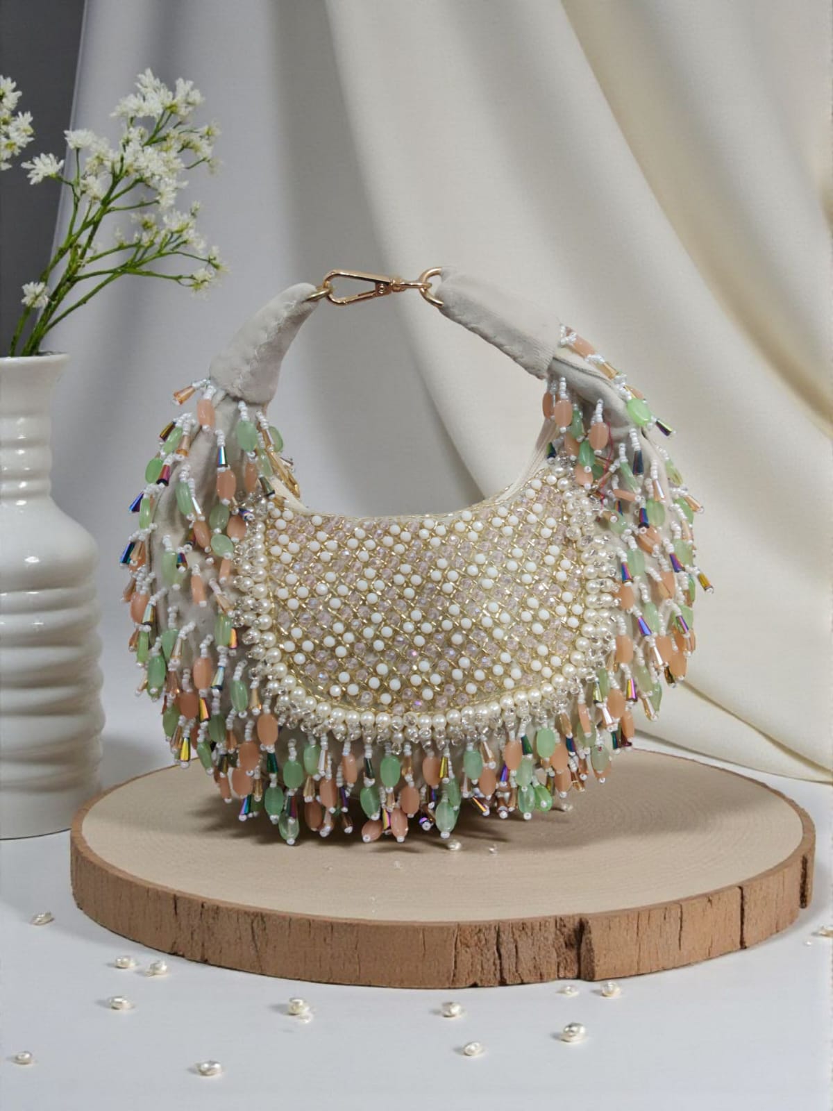 Swisni Moon Clutch - SWIS-3769 - Detail View 4