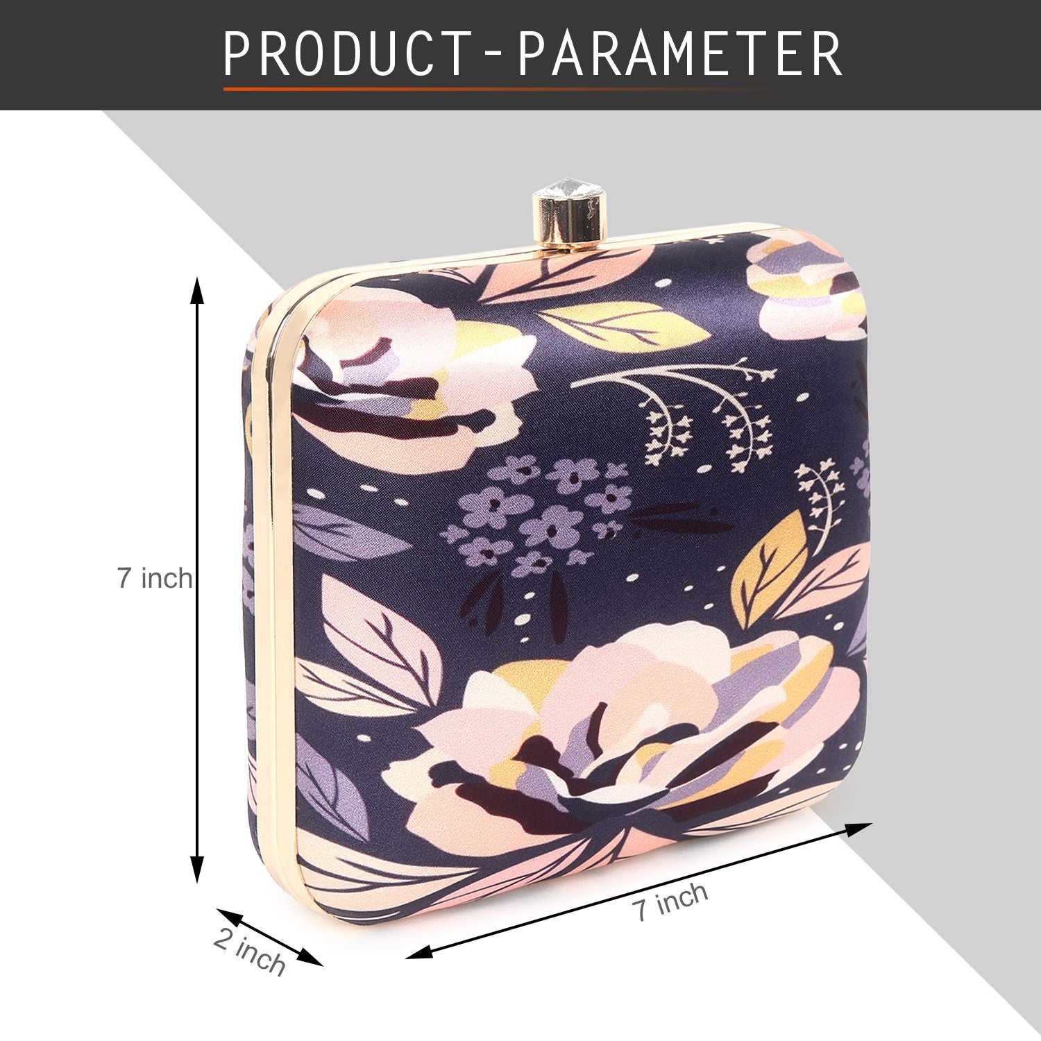 Swisni Printed Clutches - SWIS-391 - Detail View 2