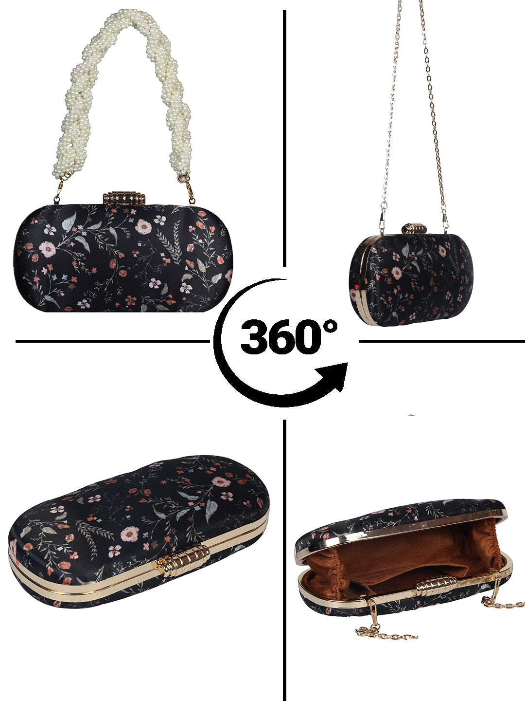 Swisni Printed Clutches - SWIS-4008 - Detail View 2