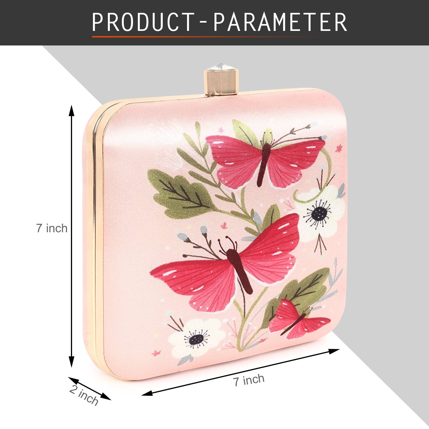 Swisni Printed Clutches - SWIS-402 - Detail View 2