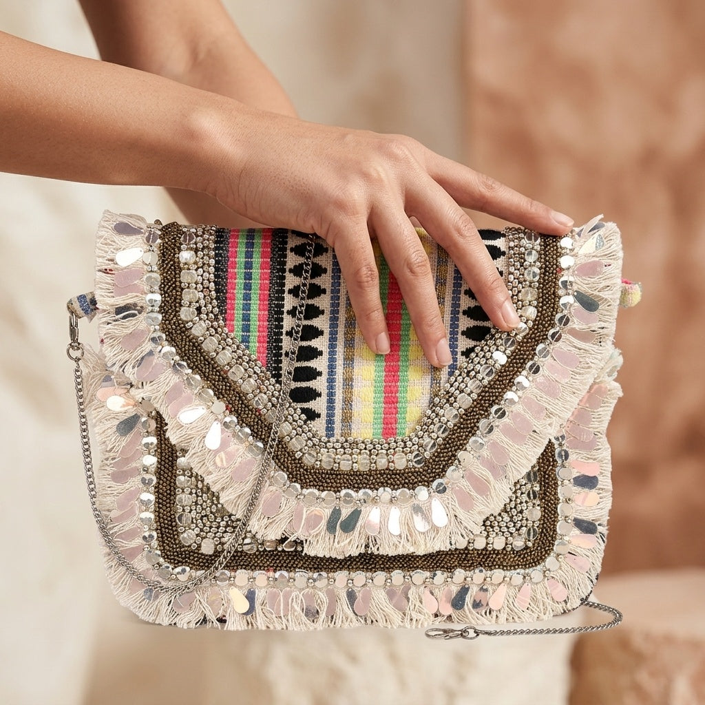 Aitana — Canvas Banjara Boho Bag