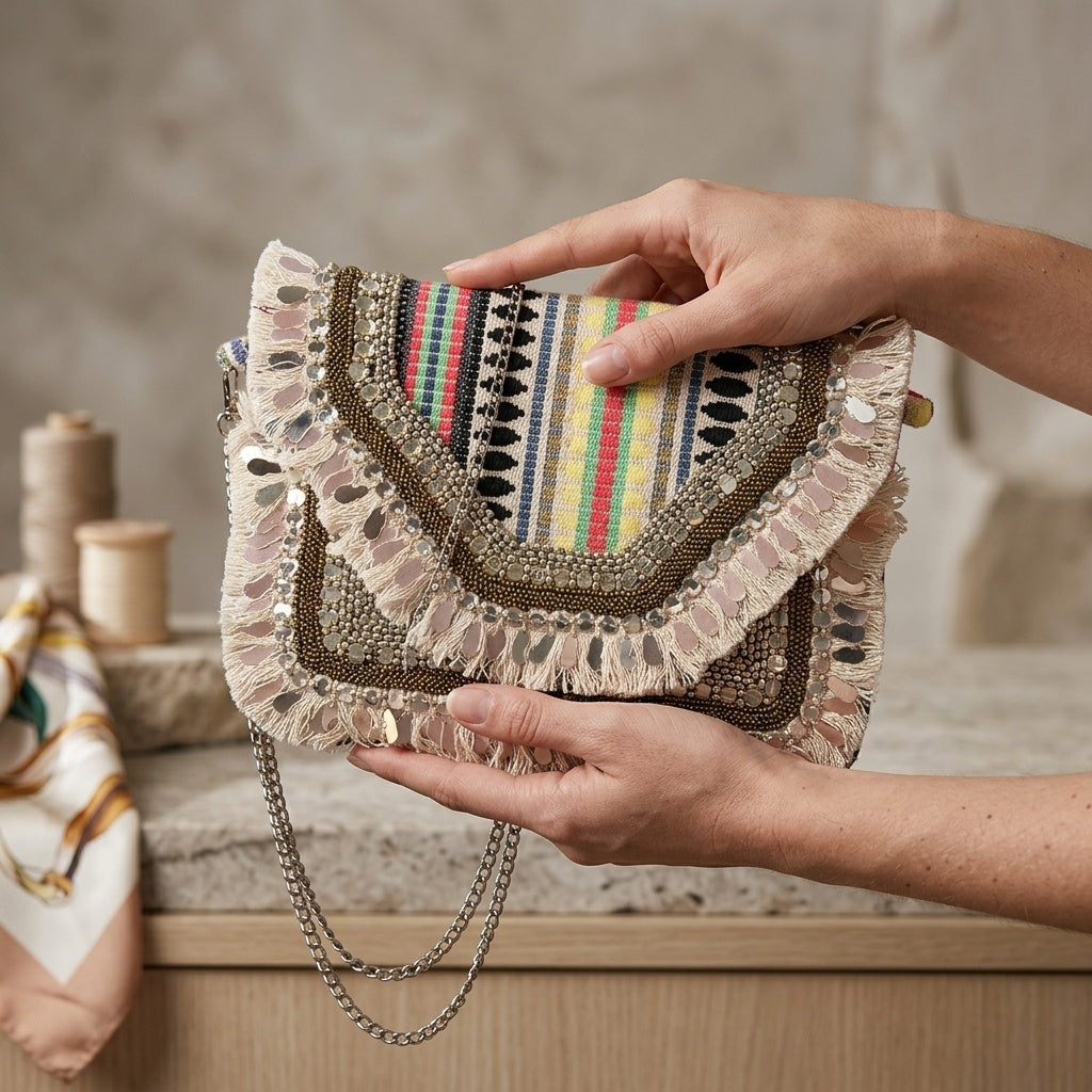 Aitana — Canvas Banjara Boho Bag