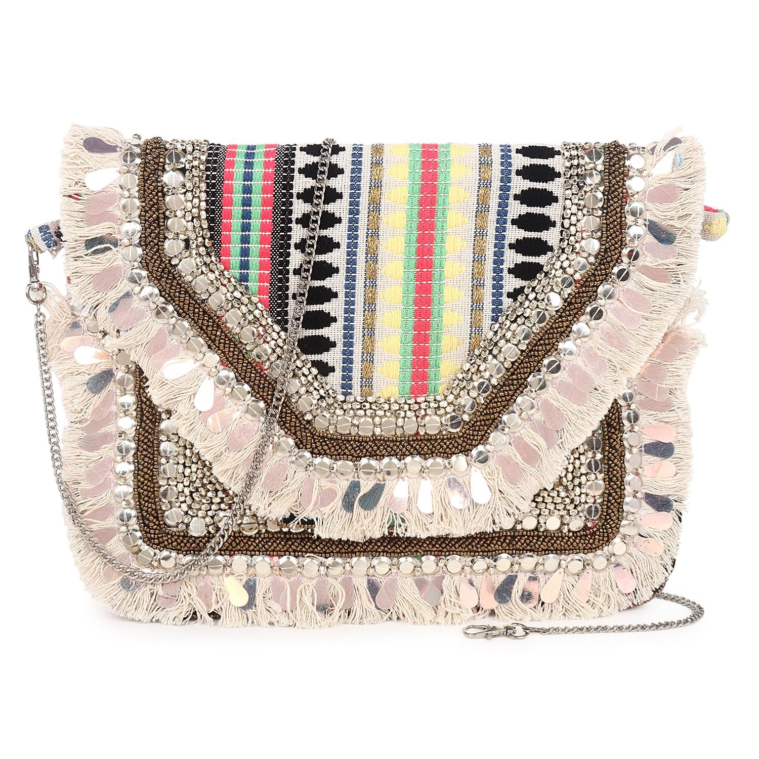 Swisni Banjara Boho Bag - SWIS-410 - Detail View 7