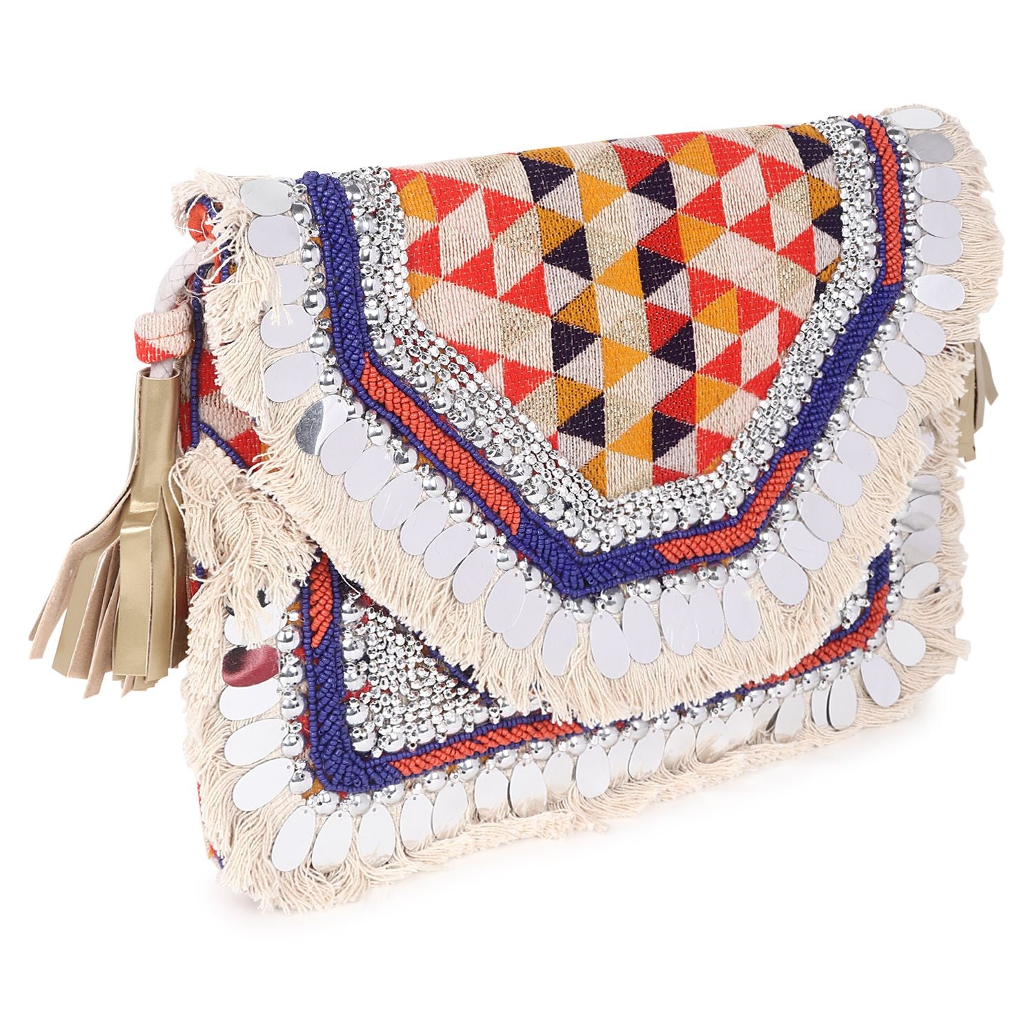 Swisni Banjara Boho Bag - SWIS-414 - Detail View 3