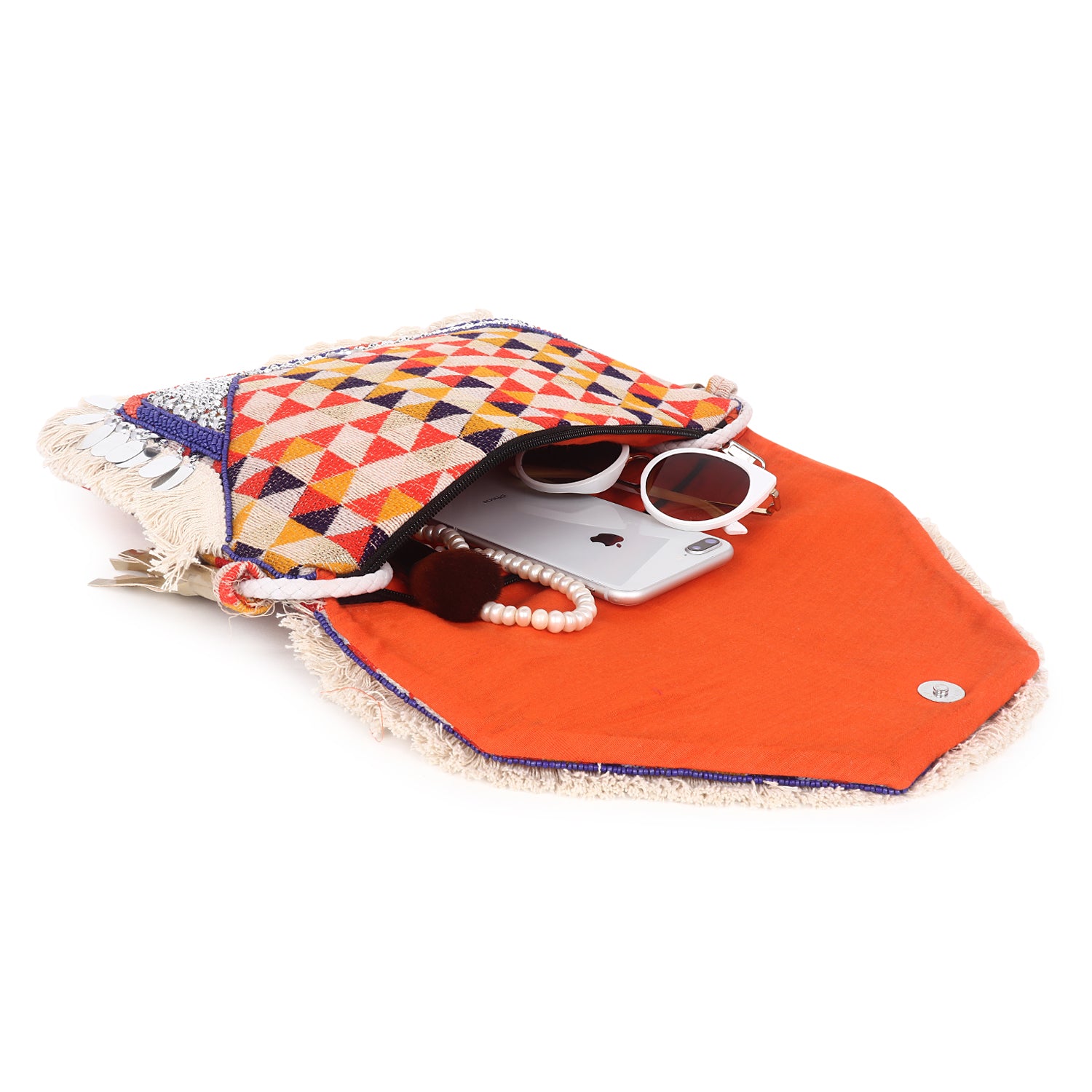 Swisni Banjara Boho Bag - SWIS-414 - Detail View 9