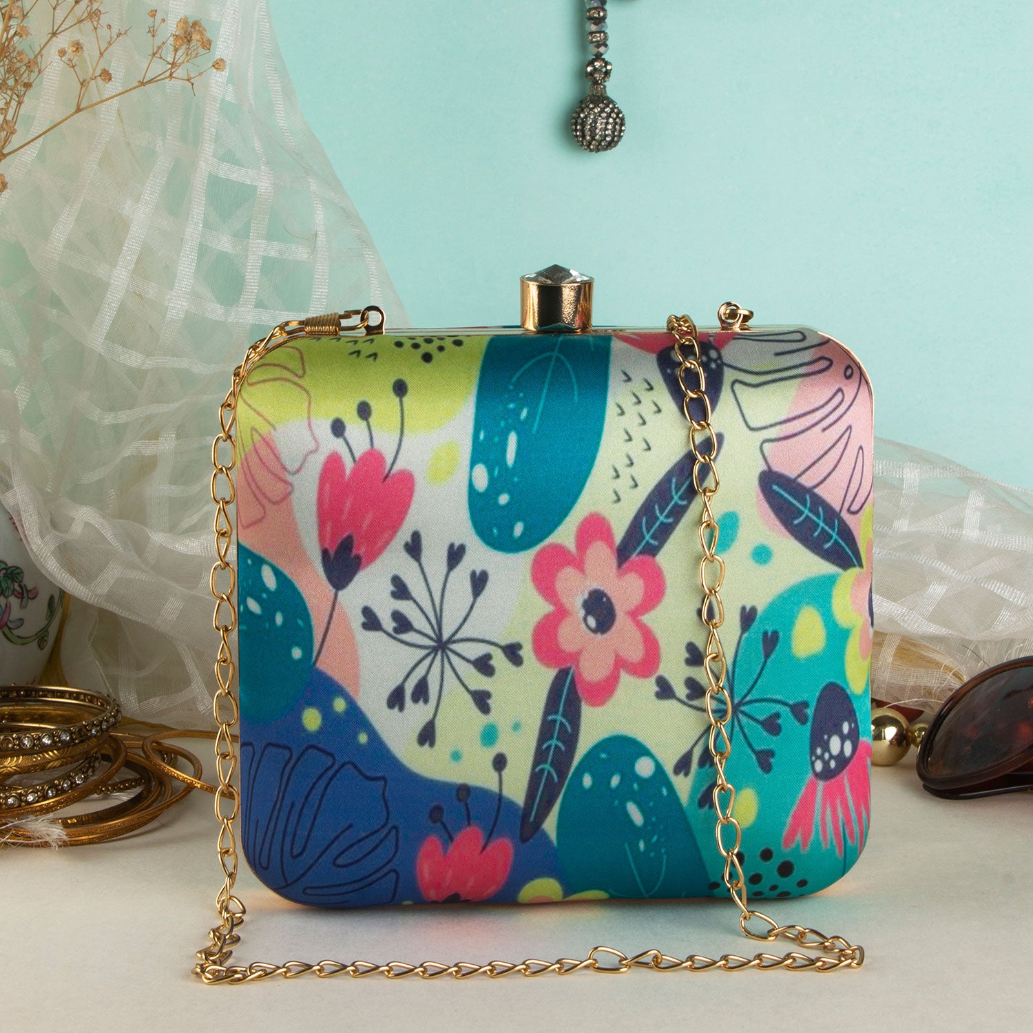 Swisni Printed Clutches - SWIS-419 - Detail View 10