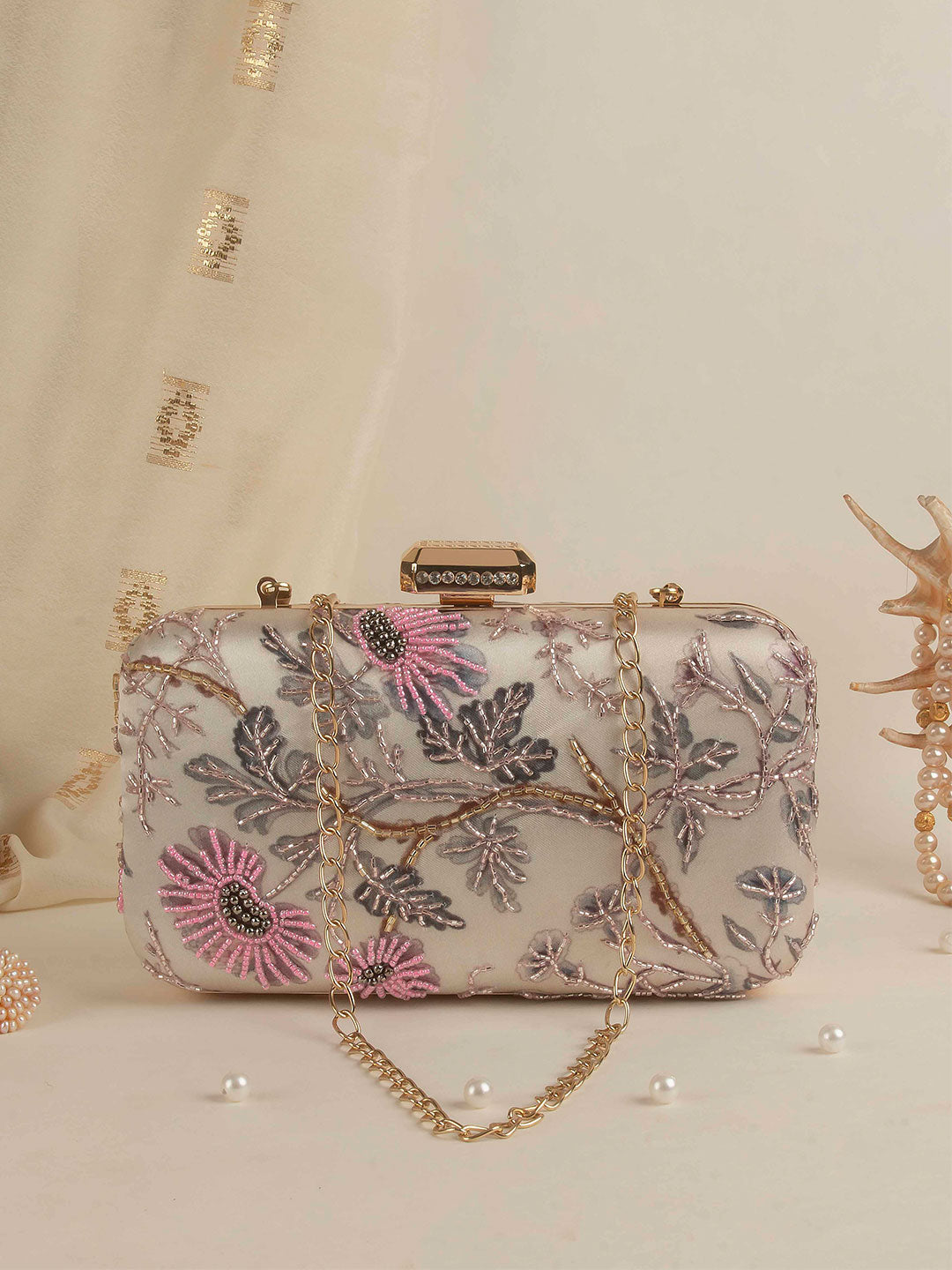 Swisni Embroidered Clutches - SWIS-421 - Detail View 10