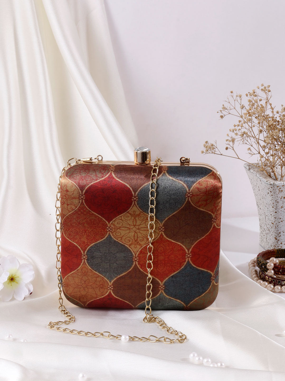 Swisni Printed Clutches - SWIS-423 - Detail View 10