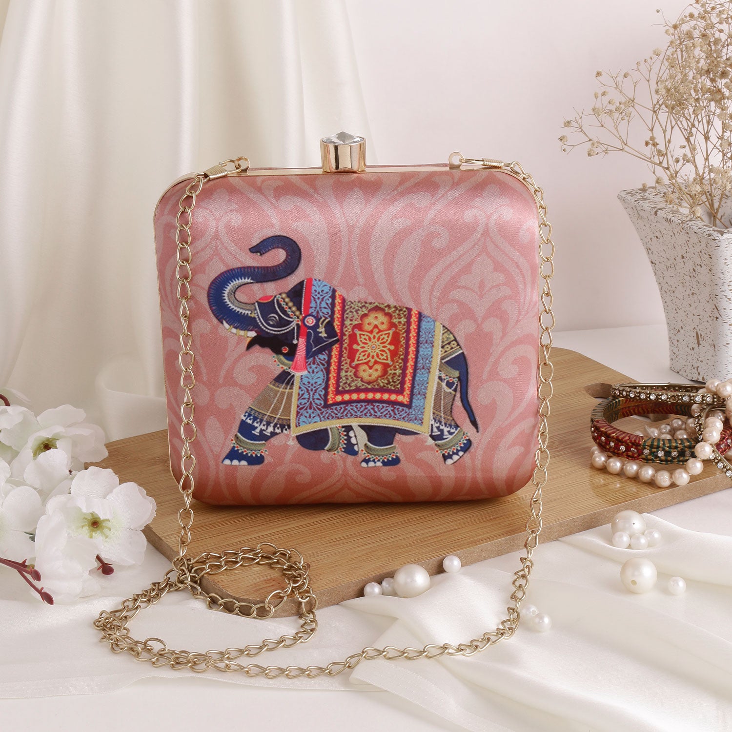 Swisni Printed Clutches - SWIS-431 - Creative View