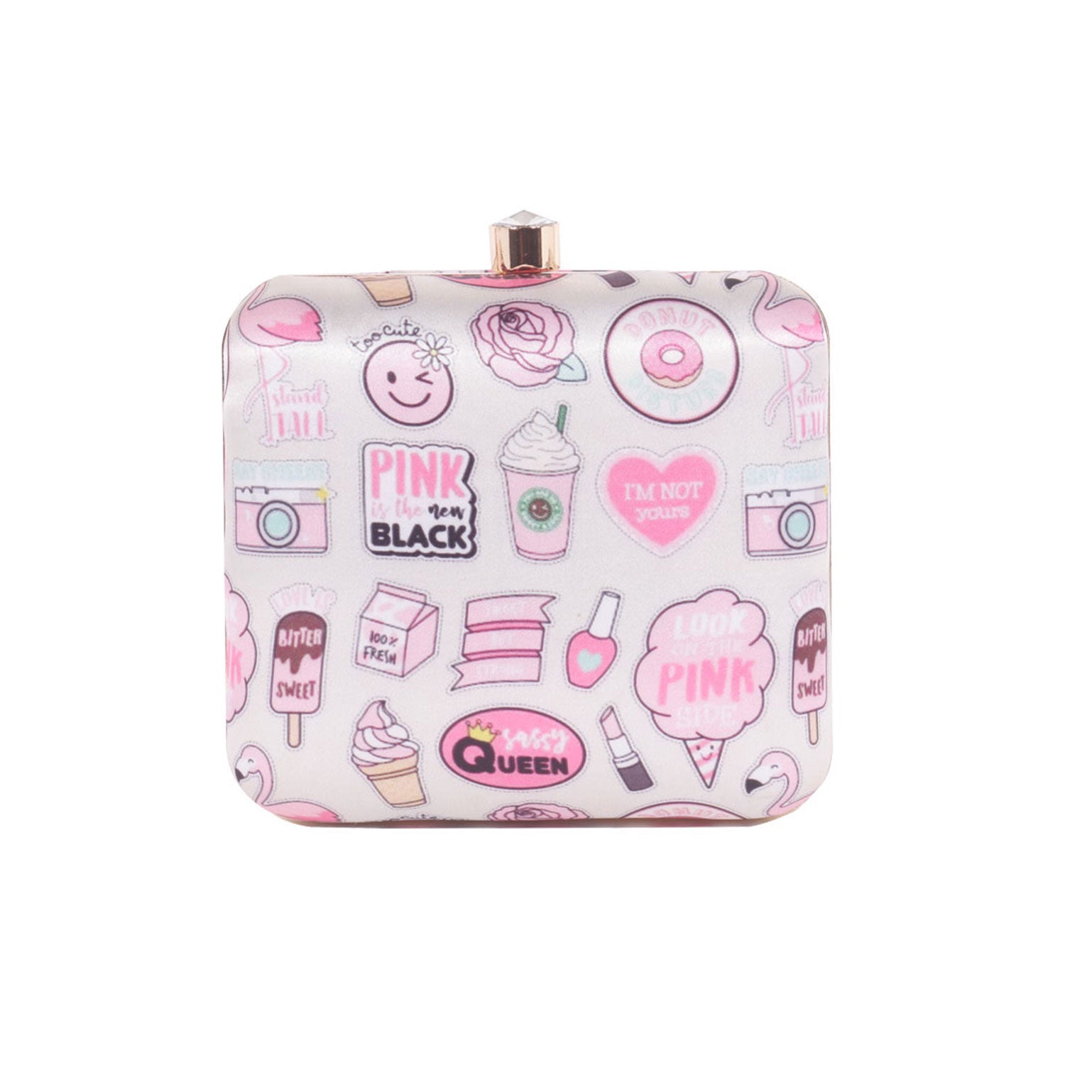 Swisni Printed Clutches - SWIS-433 - Detail View 2