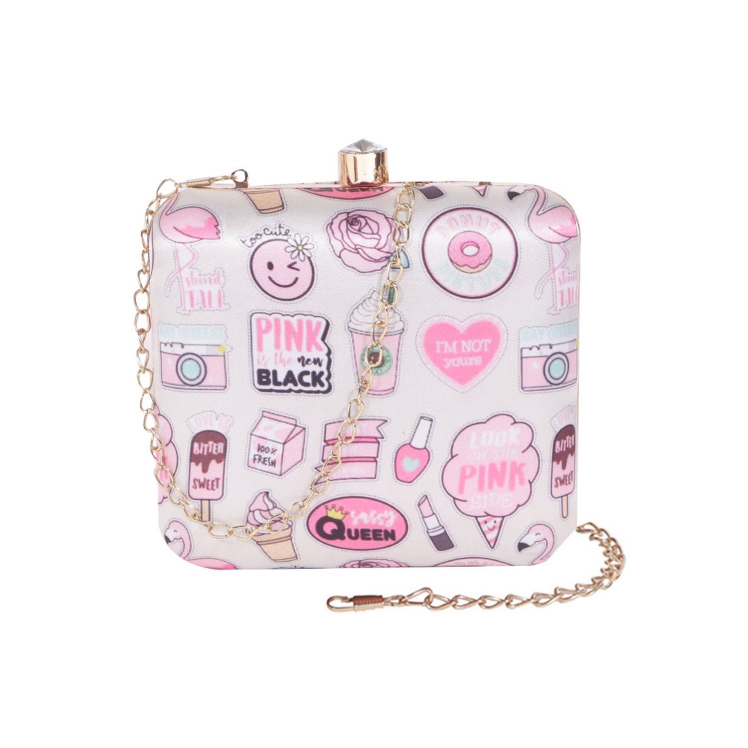 Swisni Printed Clutches - SWIS-433 - Detail View 6