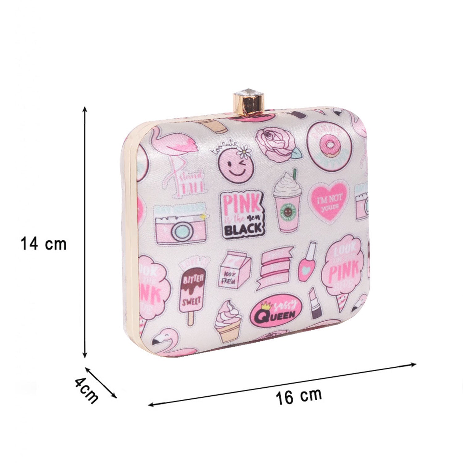 Swisni Printed Clutches - SWIS-433 - Detail View 9
