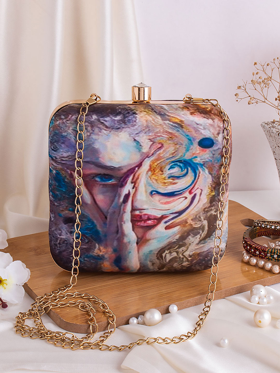 Swisni Printed Clutches - SWIS-434 - Detail View 18