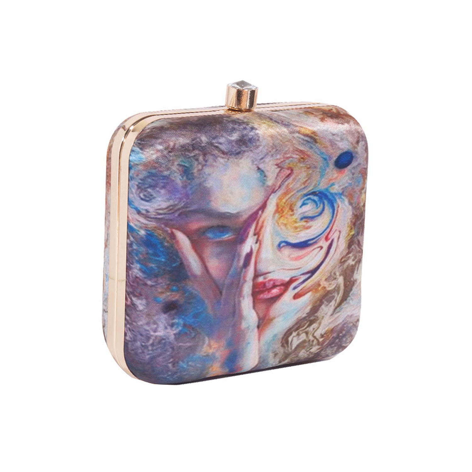 Swisni Printed Clutches - SWIS-434 - Detail View 2