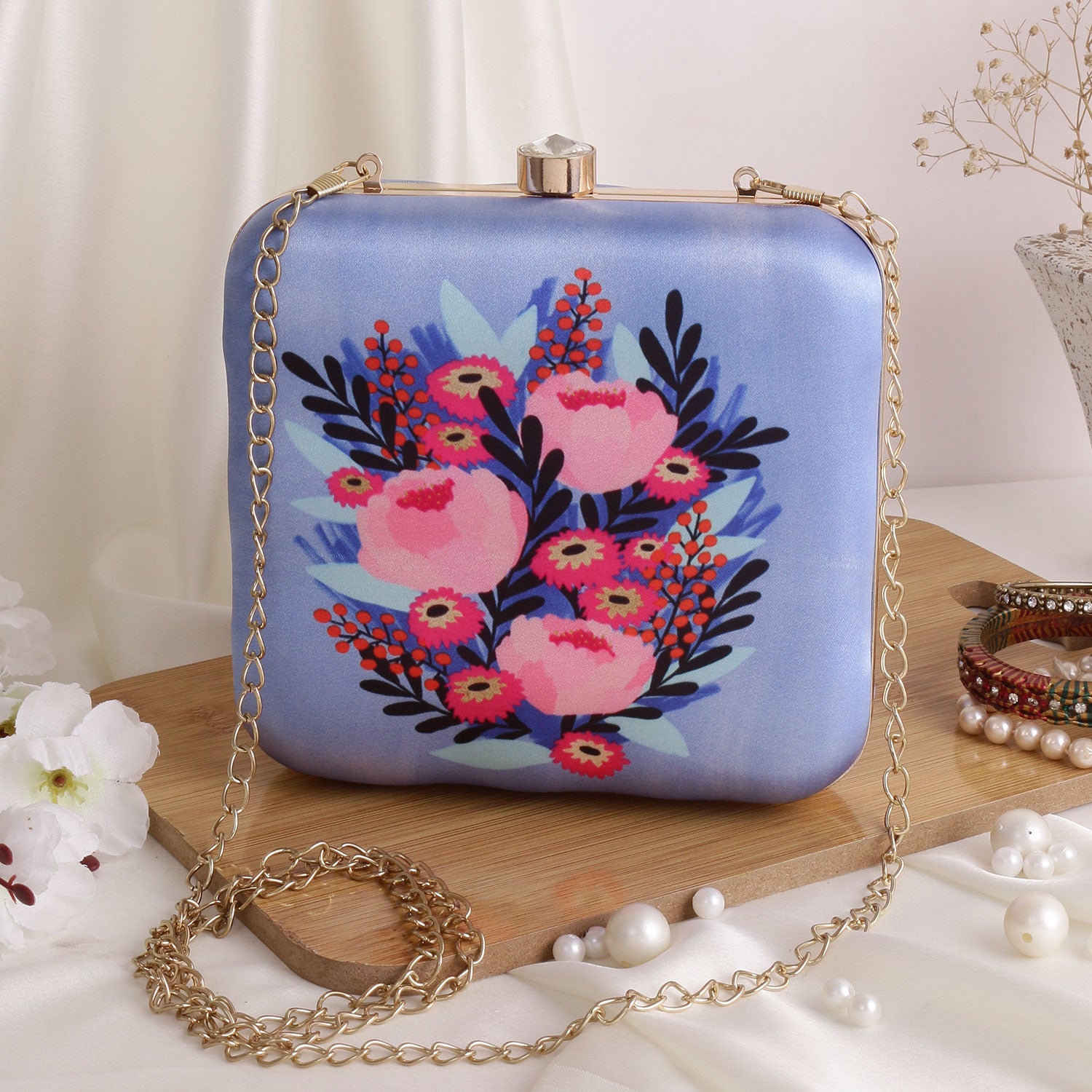 Swisni Printed Clutches - SWIS-435 - Detail View 2