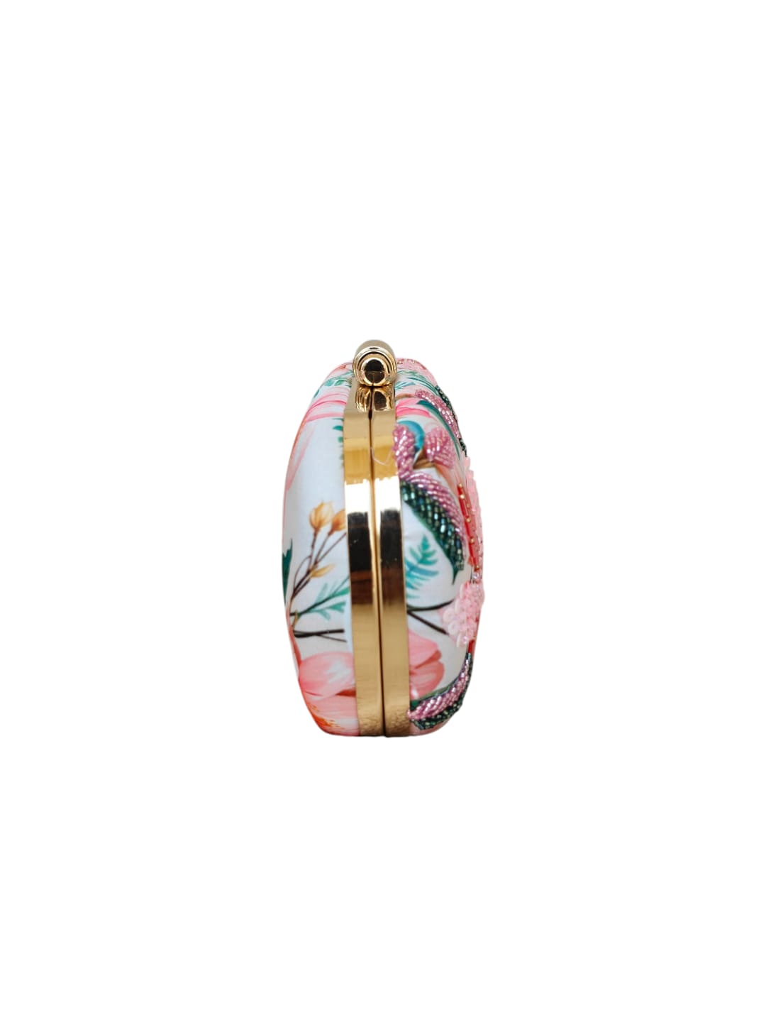 Swisni Printed Embroidery Clutch - SWIS-4394 - Detail View 6