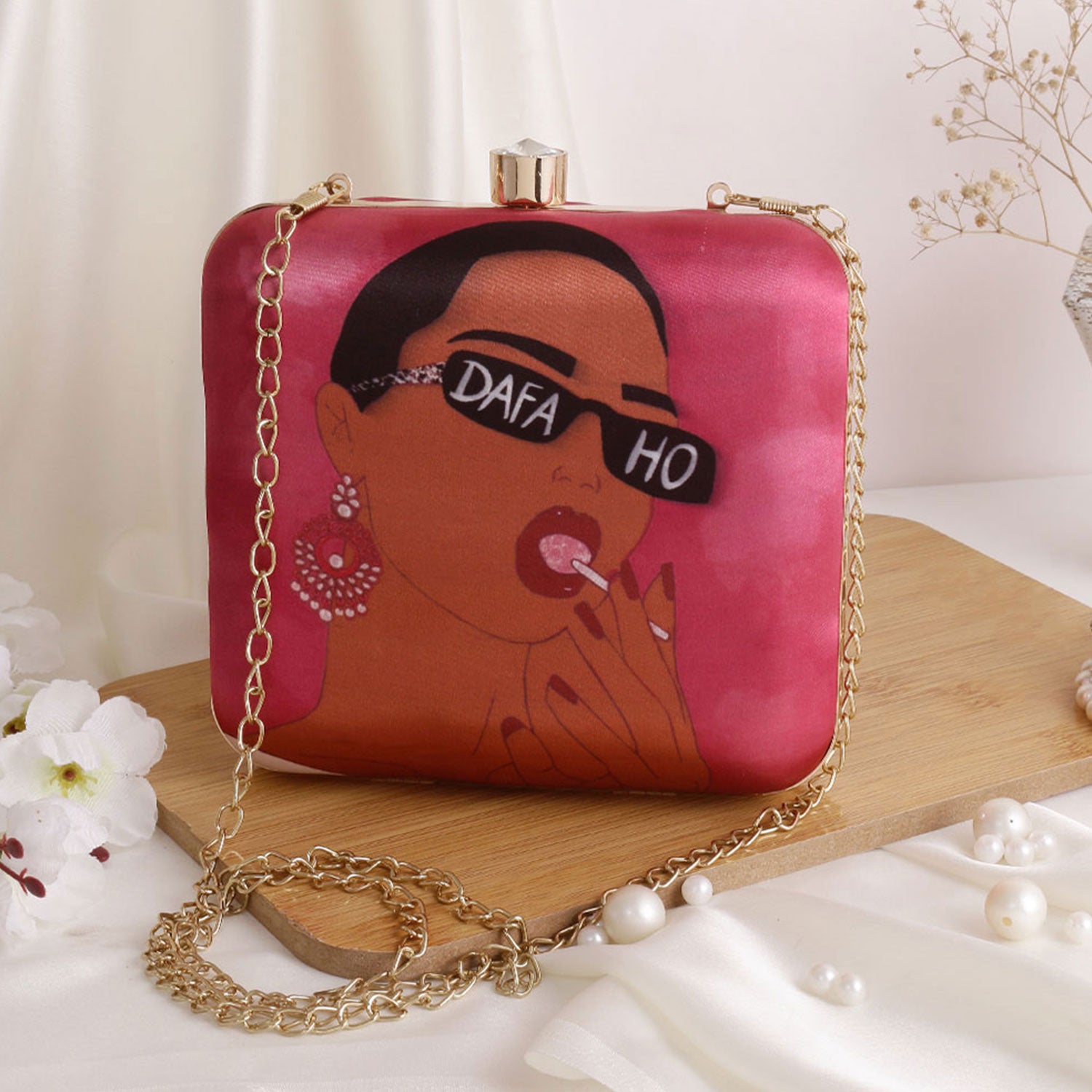 Swisni Printed Clutches - SWIS-440 - Creative View