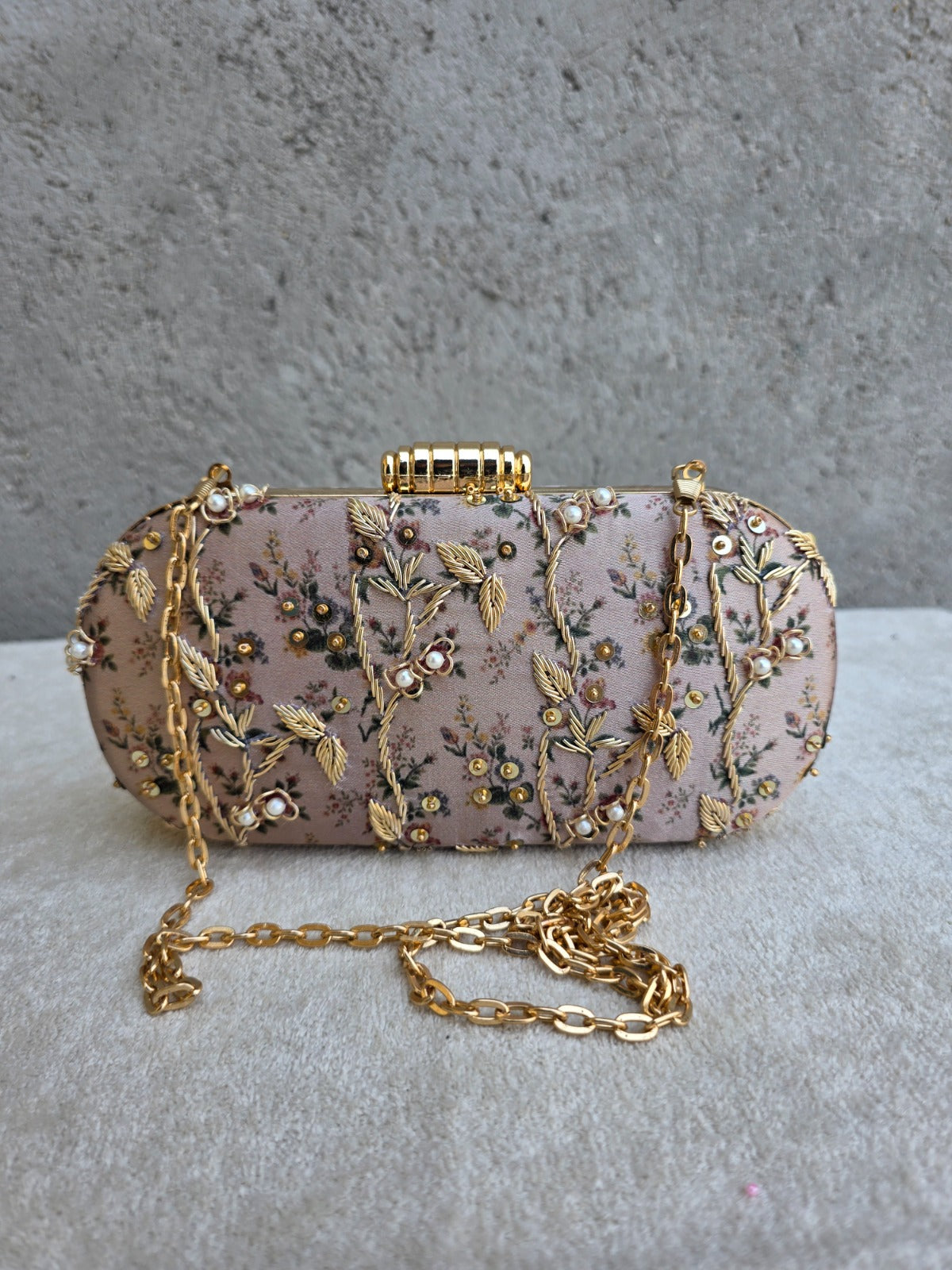 Swisni Premium Printed & Embroidered Luxury Clutch Bag | SWIS-4464
