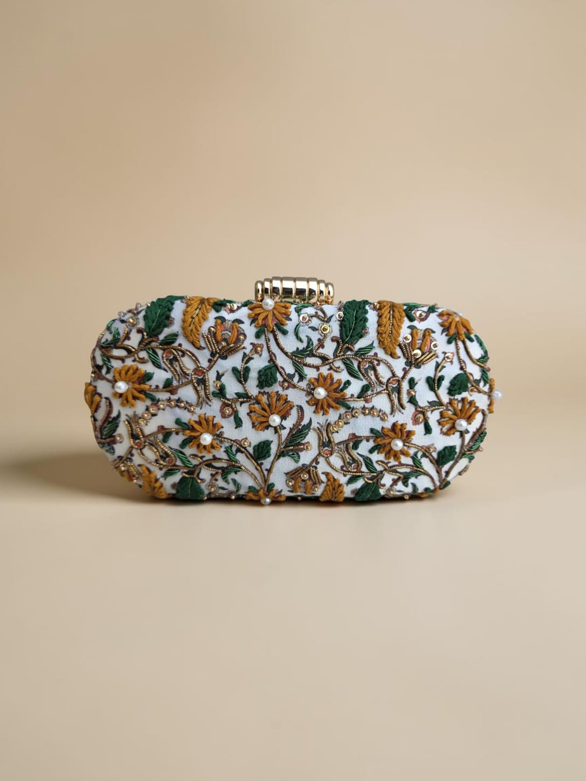 Swisni Premium Printed & Embroidered Luxury Clutch Bag | SWIS-4471