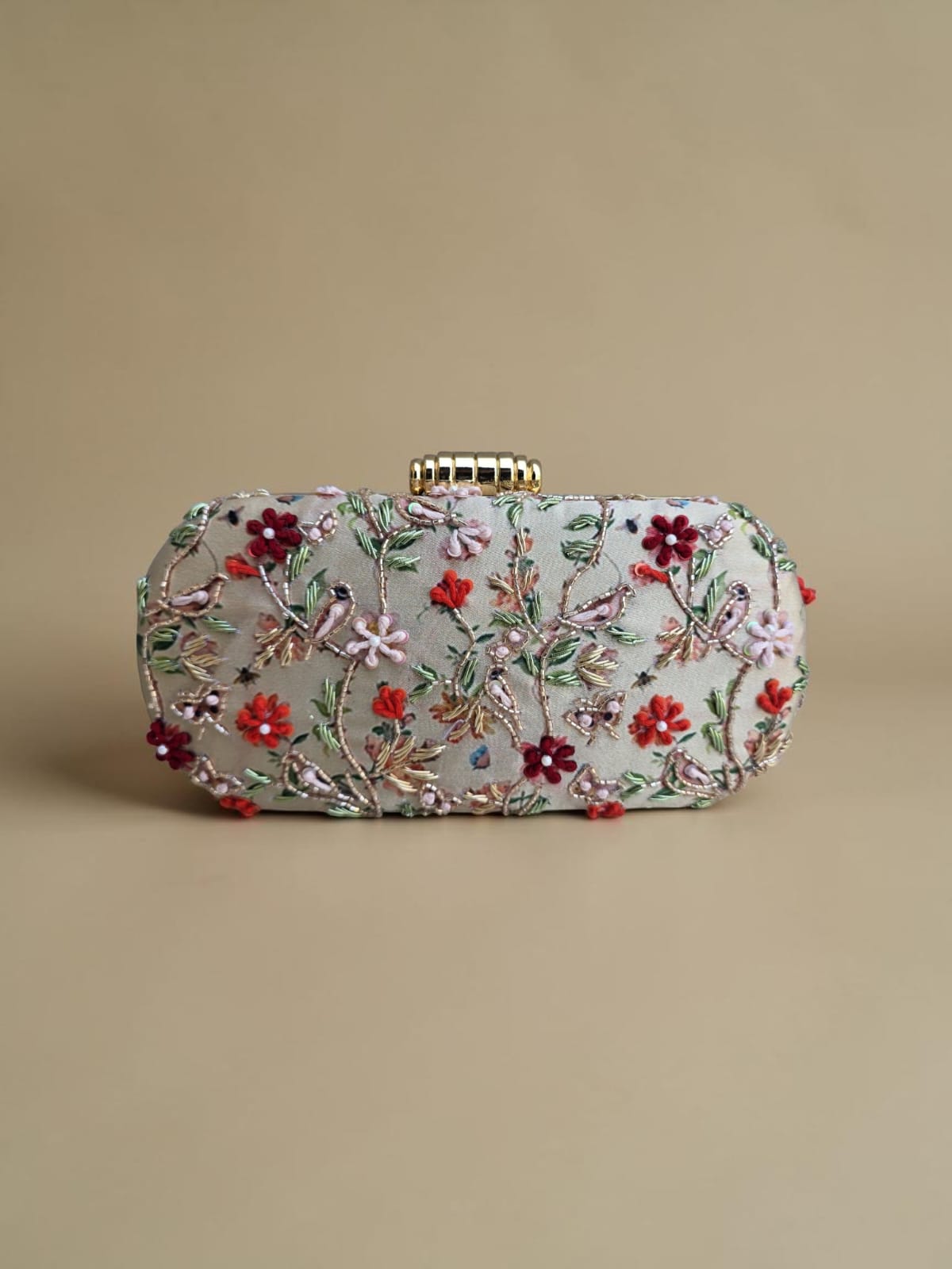 Swisni Premium Printed & Embroidered Luxury Clutch Bag | SWIS-4473
