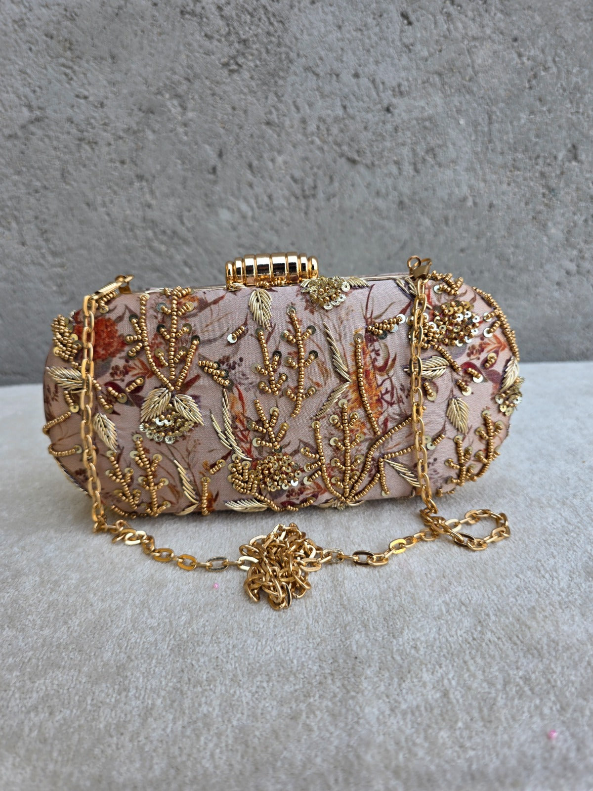 Swisni Premium Printed & Embroidered Luxury Clutch Bag | SWIS-4476