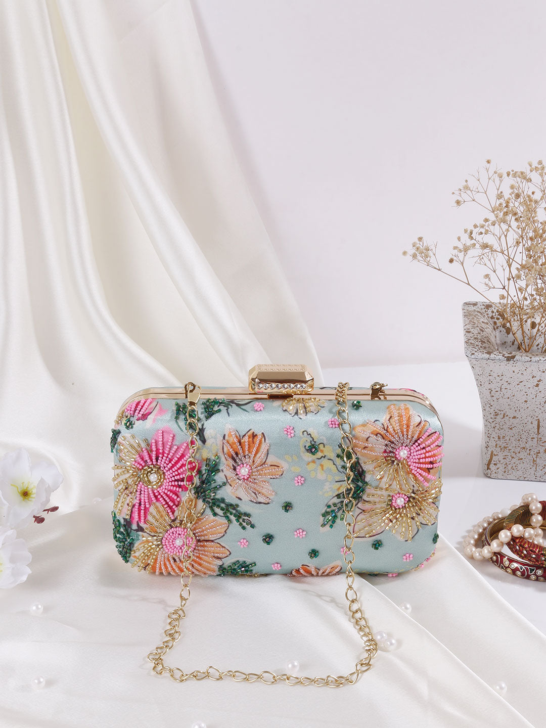 Swisni Embroidered Clutches - SWIS-448 - Detail View 11