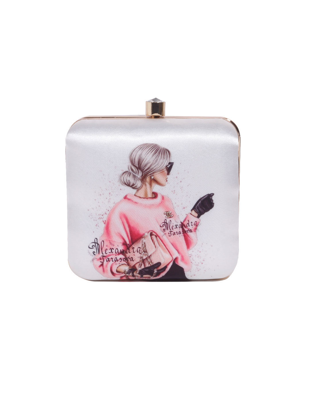 Swisni Printed Clutches - SWIS-450 - Detail View 13