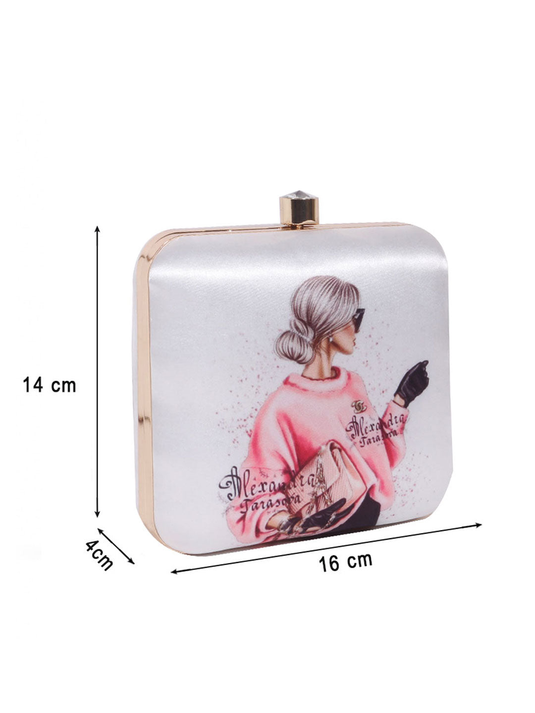 Swisni Printed Clutches - SWIS-450 - Detail View 18