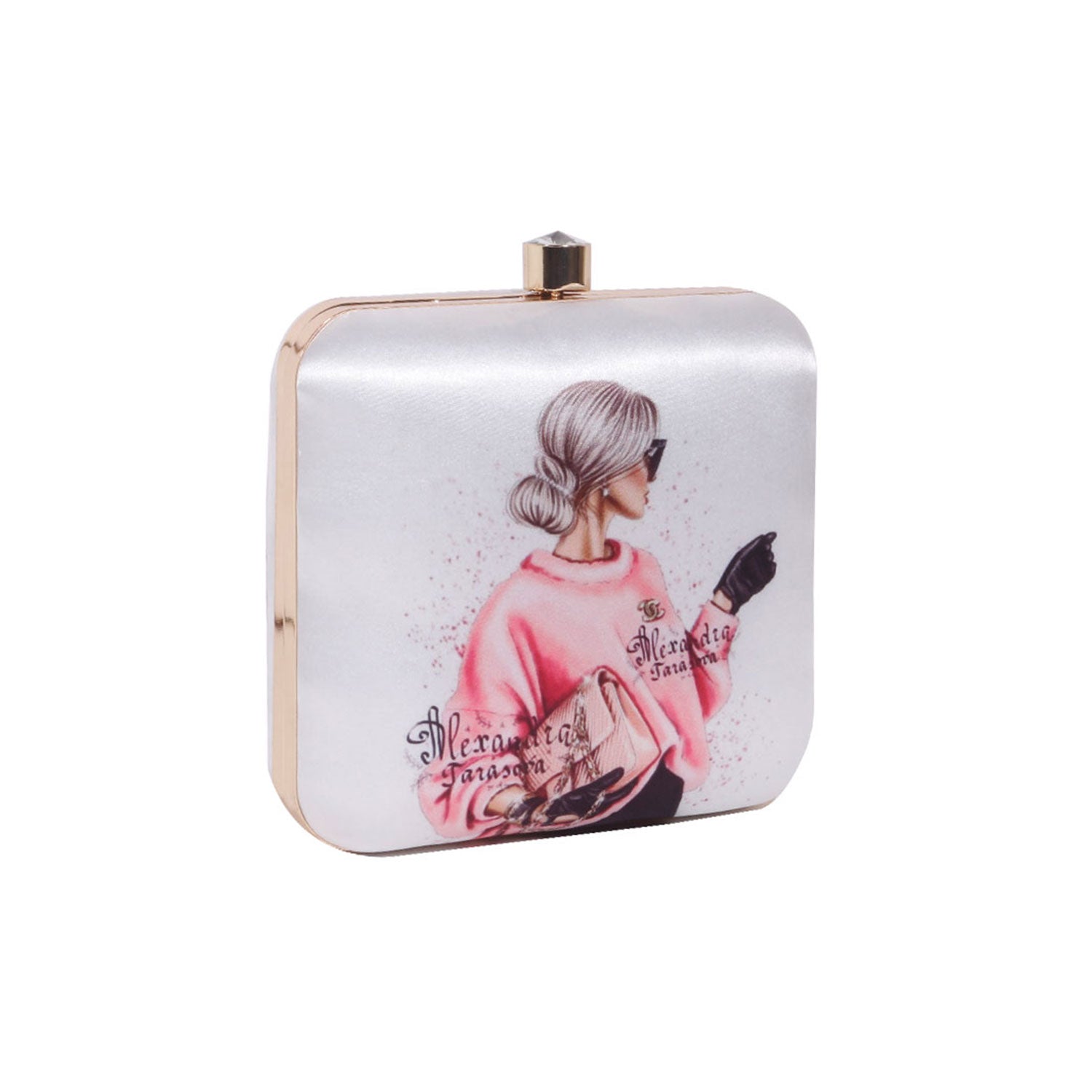 Swisni Printed Clutches - SWIS-450 - Detail View 5