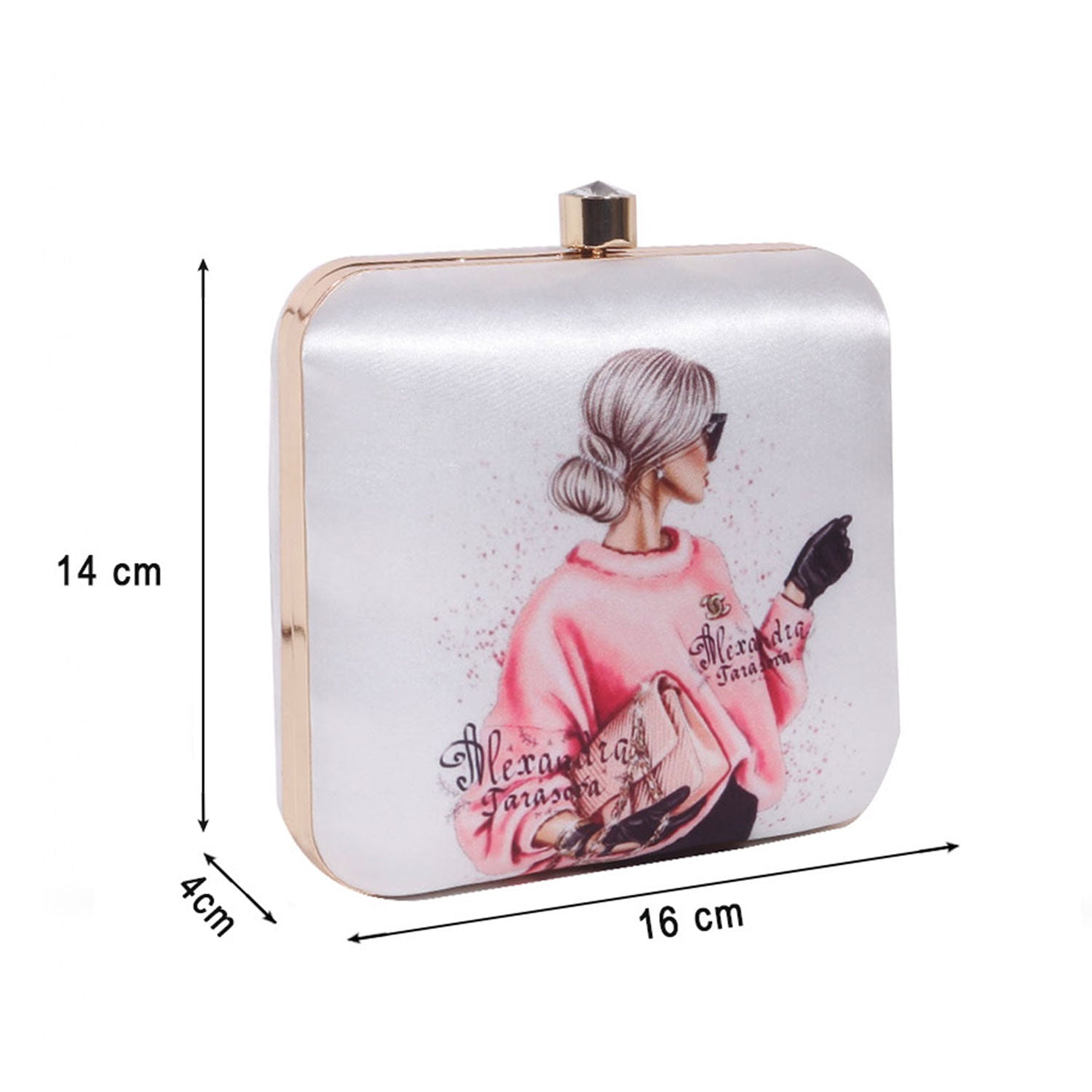 Swisni Printed Clutches - SWIS-450 - Detail View 9