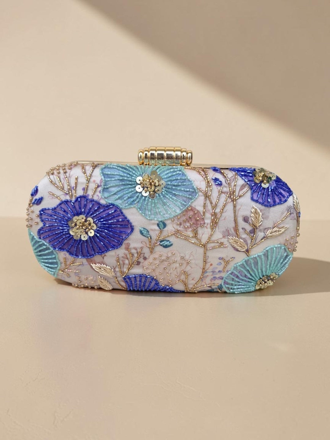 Swisni Premium Printed & Embroidered Luxury Clutch Bag | SWIS-4510