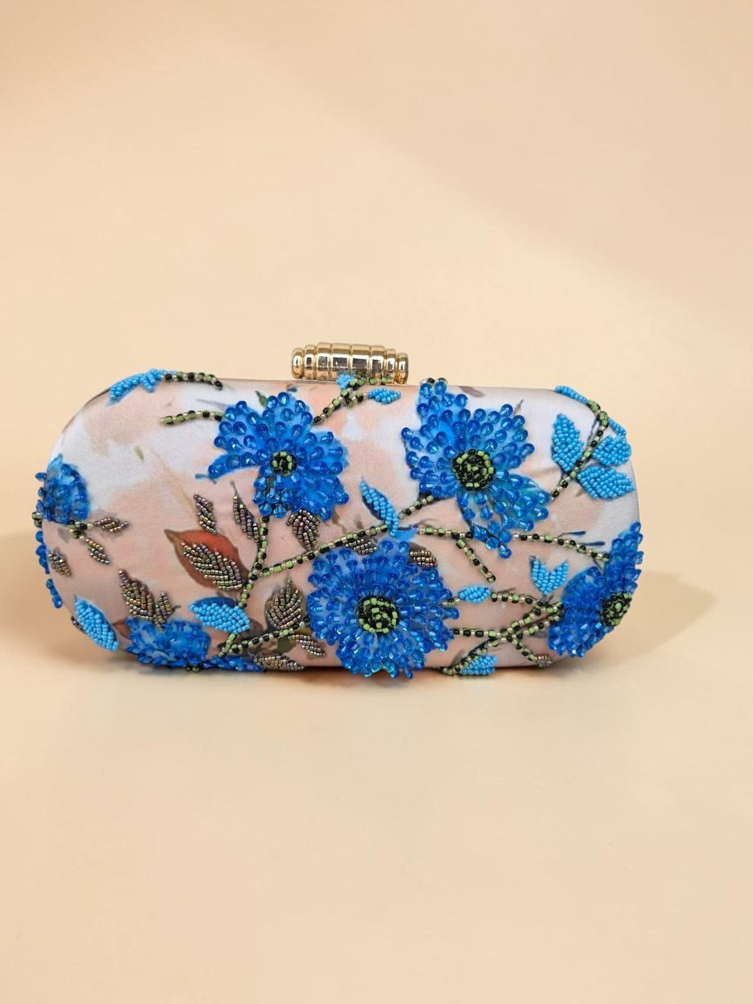 Swisni Premium Printed & Embroidered Luxury Clutch Bag | SWIS-4511