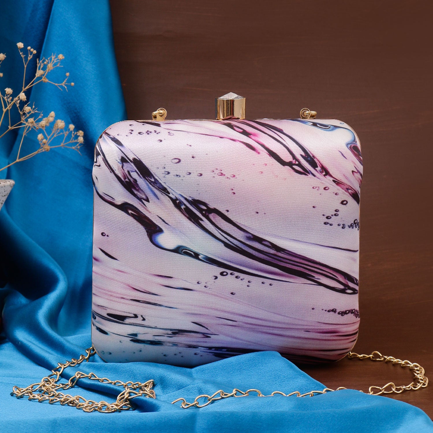 Swisni Printed Clutches - SWIS-460 - Creative View