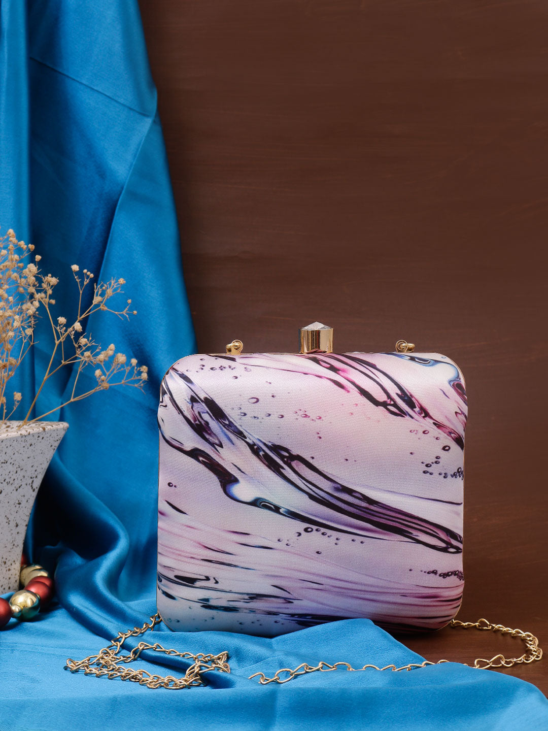 Swisni Printed Clutches - SWIS-460 - Detail View 10