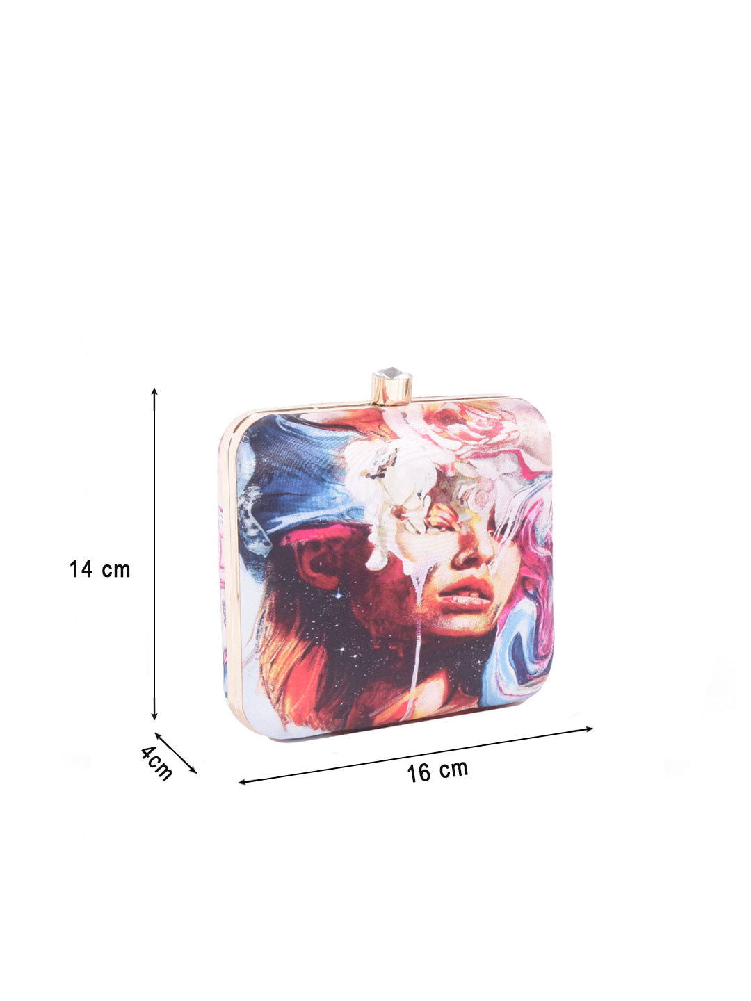 Swisni Printed Clutches - SWIS-462 - Creative View