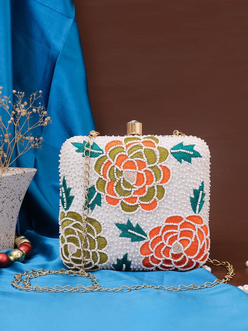 Swisni Embroidered Clutches - SWIS-464 - Detail View 11