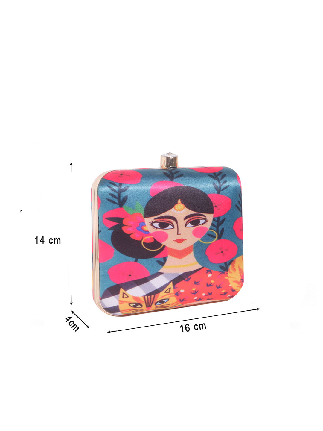 Swisni Printed Clutches - SWIS-465 - Creative View