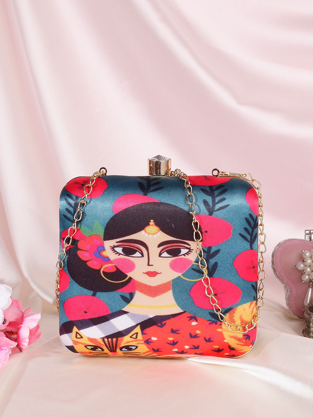 Swisni Printed Clutches - SWIS-465 - Detail View 11