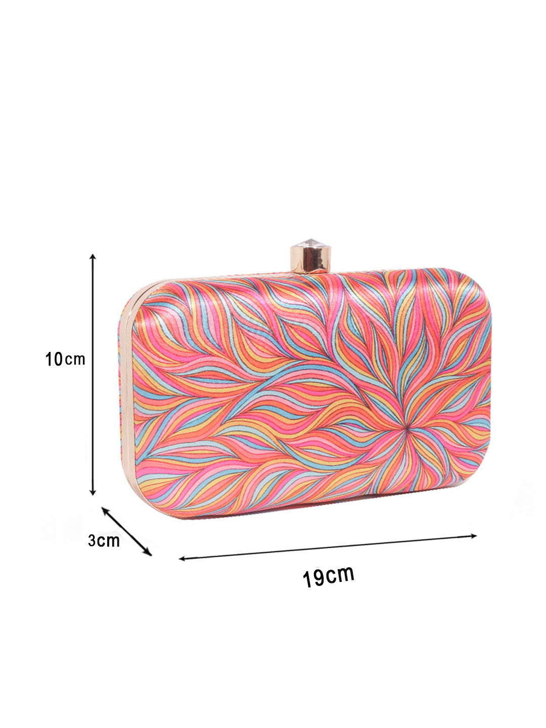 Swisni Printed Clutches - SWIS-468 - Creative View