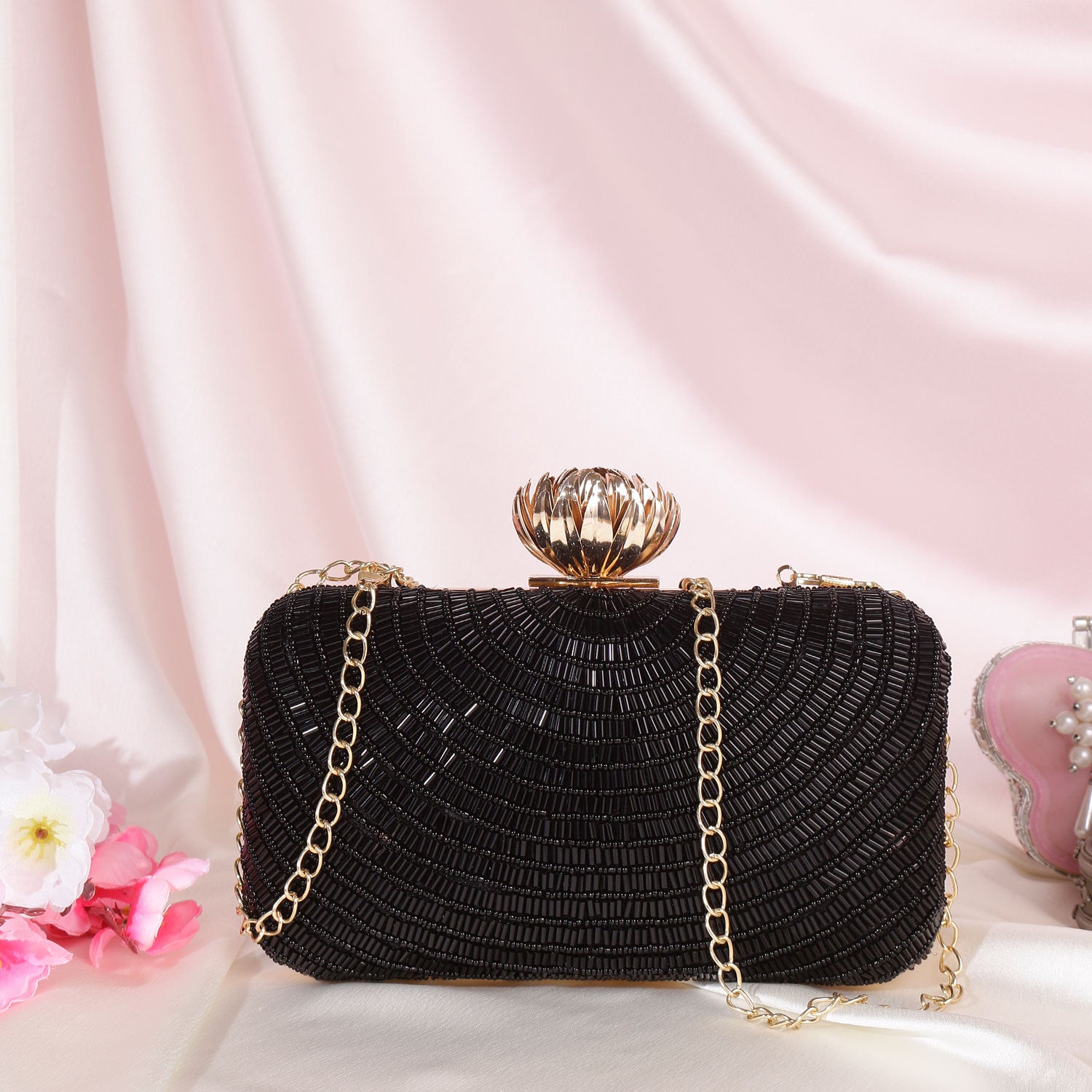 Swisni Embroidered Clutches - SWIS-474 - Detail View 2