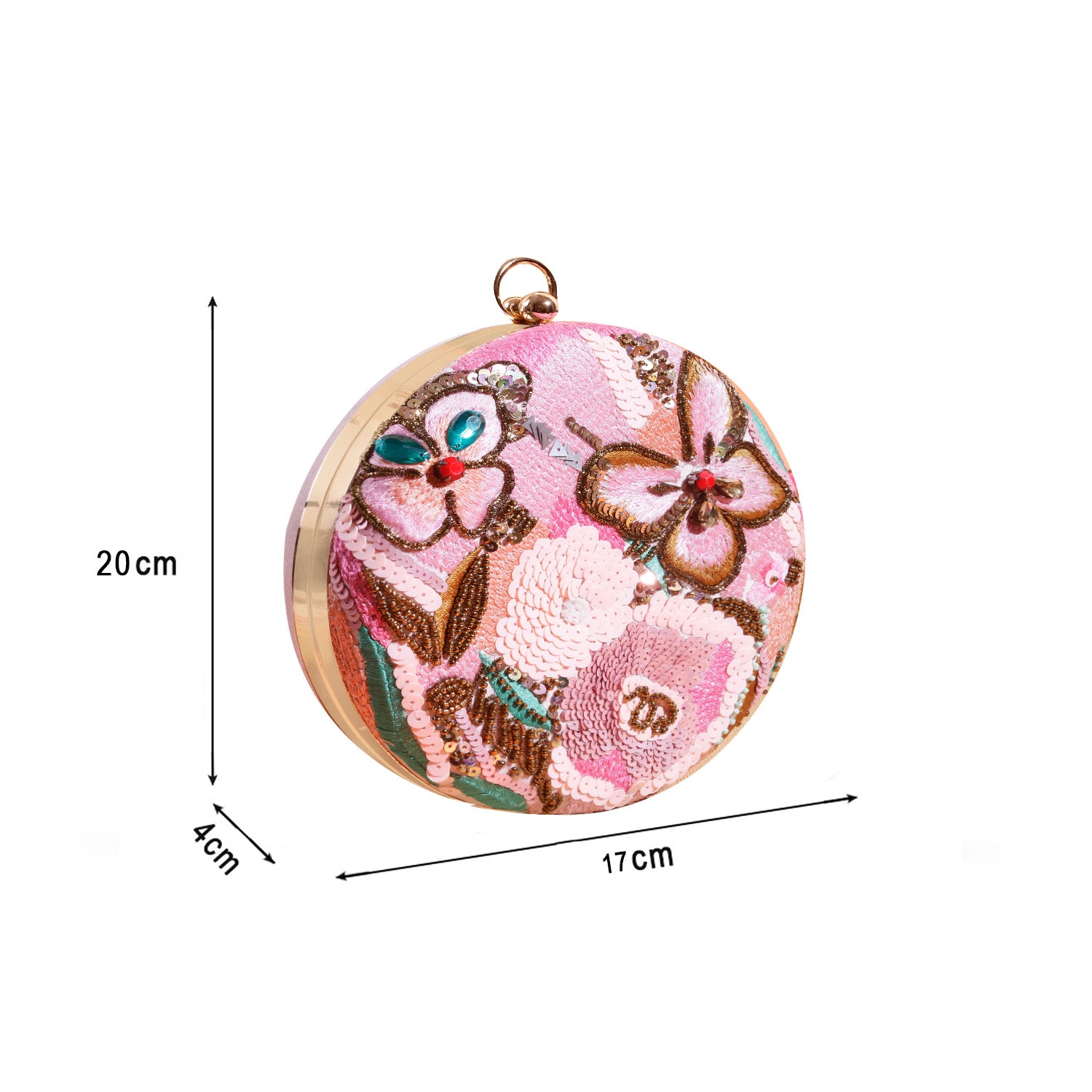 Swisni Embroidered Clutches - SWIS-479 - Detail View 3